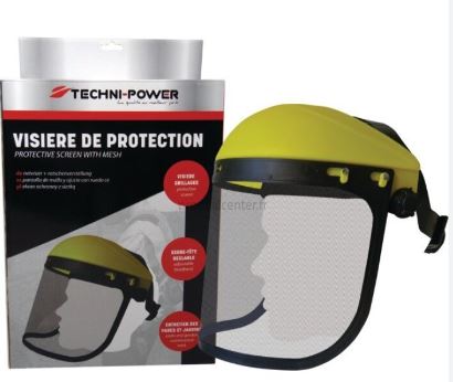 Visiere de protection grillagée Technipower